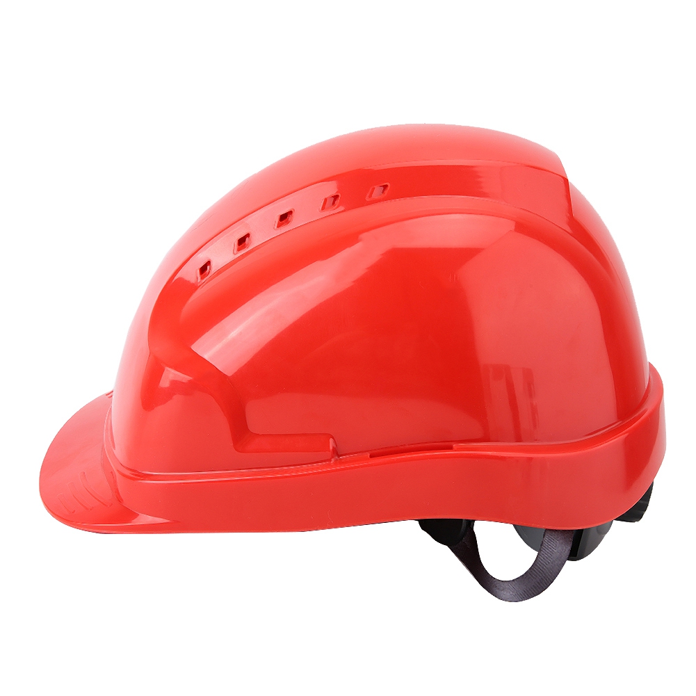 hard hat with built in safety glasses