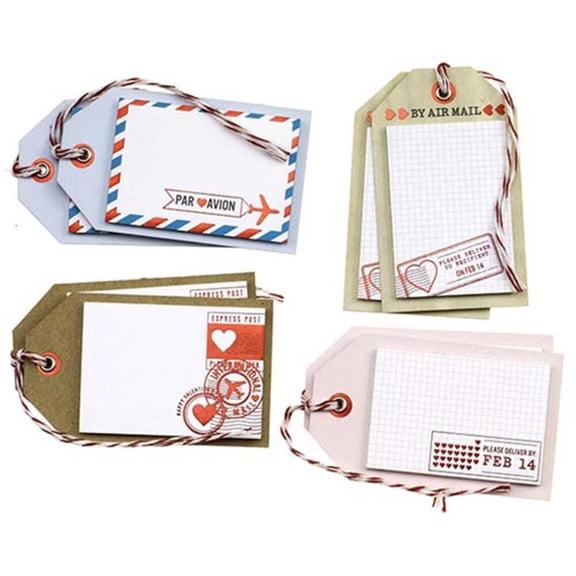 Martha Stewart Crafts Love Notes Airmail Tags