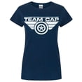 thumbnail image 1 of Captain America Womens Civil  Team Cap T-Shirt, 1 of 3