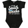thumbnail image 3 of Inktastic Let Me Smash Cake Its My Birthday Boys Baby Bodysuit, 3 of 5