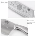 thumbnail image 6 of TJ POP Meat Cleaver Knife, 7.2 Inch, Ultra Sharp, Full-tang, 30Cr13 Steel, 6 of 8
