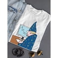 thumbnail image 3 of Stock Wizard Predicaments T-Shirt Women -Wilfred Hildonen Designs, Female Medium, 3 of 4