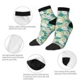 thumbnail image 5 of Naloa Lotus Flower1 Ankle Socks for Women Non Slip Socks No Show Socks Classic Low Cut Casual Socks Casual Socks, 5 of 7
