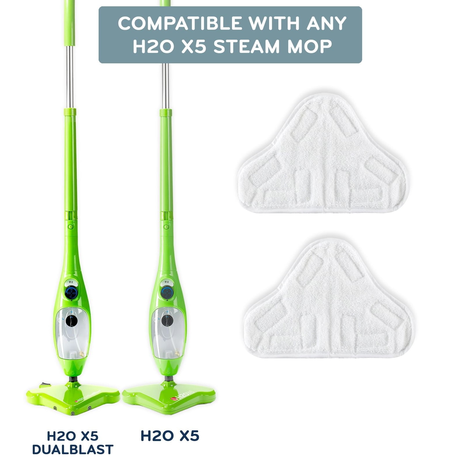 H20 Microfibre Replacement Pads