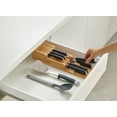 thumbnail image 5 of Joseph Joseph DrawerStore Bamboo 2-Tier Kitchen Knife Organizer, 5 of 6