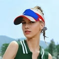 thumbnail image 6 of Puertorico-Flag Sport Visor Hats Sun Protection Outdoor Activity For Women Men, 6 of 6