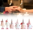 thumbnail image 6 of ZPAQI Valentines Day Gnome Plush Rose Flower Heart Scandinavian Tomte Elf Decorations, 6 of 21