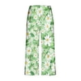 thumbnail image 5 of Moxiu 2 Piece Capri Sets for Women Two Piece Pajama Sets Short Sleeve Round Neck Top with Capri Pants with Pockets Sleepwear Loungewear 2025 Multicolor,XL, 5 of 7
