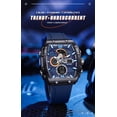 thumbnail image 4 of Taicans ‌Quartz Analog Dress Watch for Men - Waterproof,LED Backlight,Auto Date Week Display,Slim Business Wristwatch,Stainless Steel Case,formal office Wedding, 4 of 8