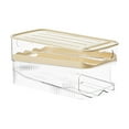 thumbnail image 3 of Dispensador de huevos Soporte para huevos para refrigerador Caja de almacenamiento Contenedor de almacenamiento de huevos para Doble capa, 3 of 9