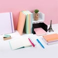 thumbnail image 3 of Clearance notebook for recording under $20,Notebook 4 Pcs Thick Flower Design Hardcover 8mm Ruled 4 Color 80 Sheets 160 Pages Journals For Study And Notes 1PC, 3 of 8