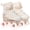 Khaki, variant on MammyGol Adjustable Roller Skates for Kids Teens, Illuminating Wheels Roller Quad Skates with Checkerboard Design for Boys Girls Blue Size 1 2 3 4