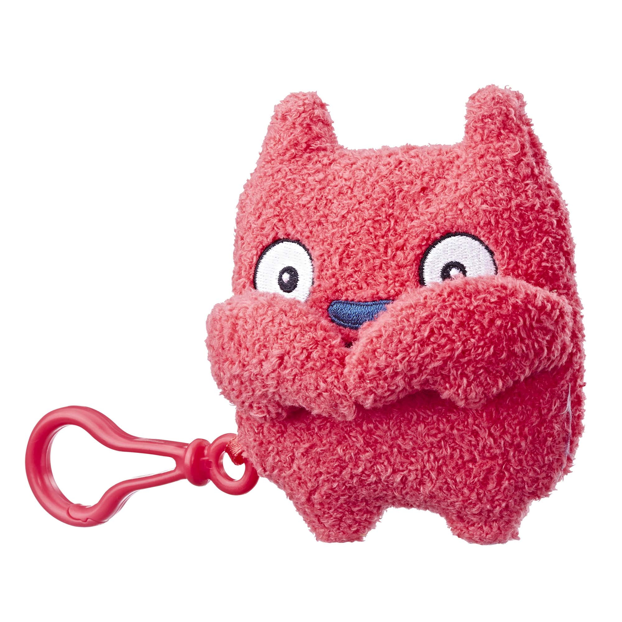 Hasbro Ugly Dolls Moxy To-Go Stuffed Plush Toy MOXY 5"  Pink Backpack Clíp 
