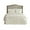 White, variant on Gracie Mills Sandy 3 Piece Quilted Bedspread Set Split Corner Soft Cream GRACE-12667