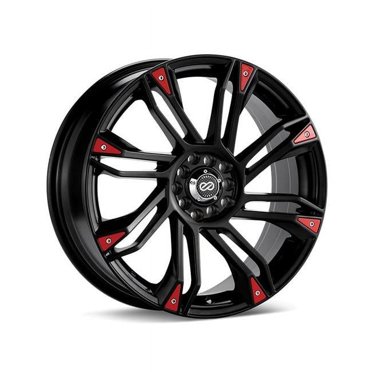 Enkei T6S 18x9.5 45mm Offset 5x100 Bolt Pattern 72.6 Bore Matte Black Wheel