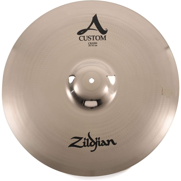 Crash Cymbal Zildjian, personalizado, de 20 cm de grosor con acabado brillante