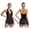 Black, variant on Aiihoo Womens Sparkly Tassel Latin Dance Leotards Halter Backless Jumpsuit Jazz Dancewear Blue L
