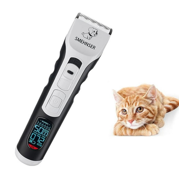 Electric Silent Dog Clippers Quiet USB Rechargeable Electronic Hair Clippers Set Pets Hair Removing Cleaning Care Tools