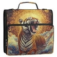 thumbnail image 2 of YAZAOO Zipper Binder trapper keeper Documents Organized Design Cosmic Fury Printed, 2 of 8