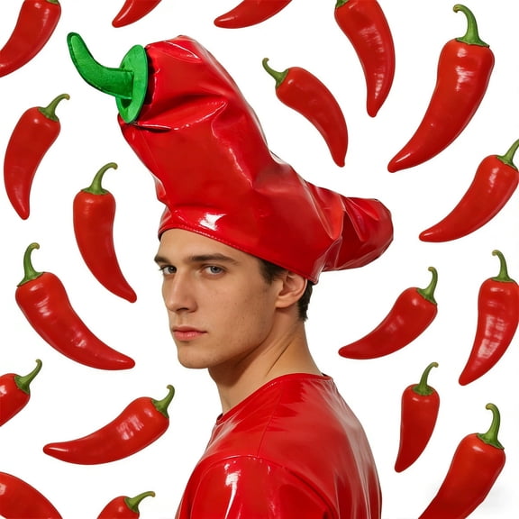 Easter Party Hat, Funny Role Playing Hat, Adult Chili Hat for Easter Celebration, Lightweight Comfortable Dress Up Accessory for Holiday Costume and Themed Events