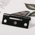 thumbnail image 4 of FUTUREORYY 4PCS Kitchen Cabinet Hinges Zinc Coating Black for General Users in Home Office Use, 4 of 7
