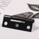 thumbnail image 4 of OFFIGAM 4Ud Bisagras Muebles T Shape Negras Resistentes Con 6 Tornillos Para Fijación Estable, 4 of 7