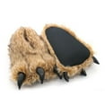 thumbnail image 3 of Women's Bear Claw Novelty Slippers, Slip On Round Big Toe Fluffy Flat Home Funny Shoes, Indoor Creative Cozy Shoes, 3 of 3