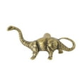 thumbnail image 3 of Manija de puerta de latón Soledad forma de dinosaurio pequeño para cajones de armario, 3 of 10