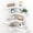 White Floating Corner Shelves, variant on 4-Tier White Corner Floating Shelves Wall Mounted - Floating Shelves with Lip, Solid Pine Wooden Corner Wall Shelf for Wall Deco,L Shaped Shelf for Living Room, Bedroom, Bathroom, Storage.