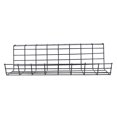 thumbnail image 4 of Cable Management Tray, Large Space Black Coating Desk Cable Organizer  For Office, 4 of 8