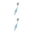 thumbnail image 4 of Minnieouse Cepillo de 3 en 1, portátil, lavable, desmontable, sellado, colorido, cepillo de suave, herramientas de limpieza de cabeza de cepillo azul 2piezas, 4 of 6