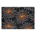 thumbnail image 2 of Halloween Spider Bat Spooky Placemats Set of 4 Farmhouse Spooky Halloween Place Mats Washable Anti-Skid Outdoor Indoor Table Mats for Wedding Restaurant & Camping, 2 of 5