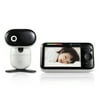 Motorola Baby Monitor PIP1610 HD Connect - 5" Wi-Fi Video Baby Monitor with Camera, Wall Mount, 1080p, Smart Phone Nursery App, 1000ft Range, Two-Way Audio, Remote Pan-Tilt-Zoom, White