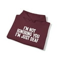 thumbnail image 4 of Deaf Hard of Hearing ASL Hoodie, Gifts, Hooded Sweatshirt, 4 of 4