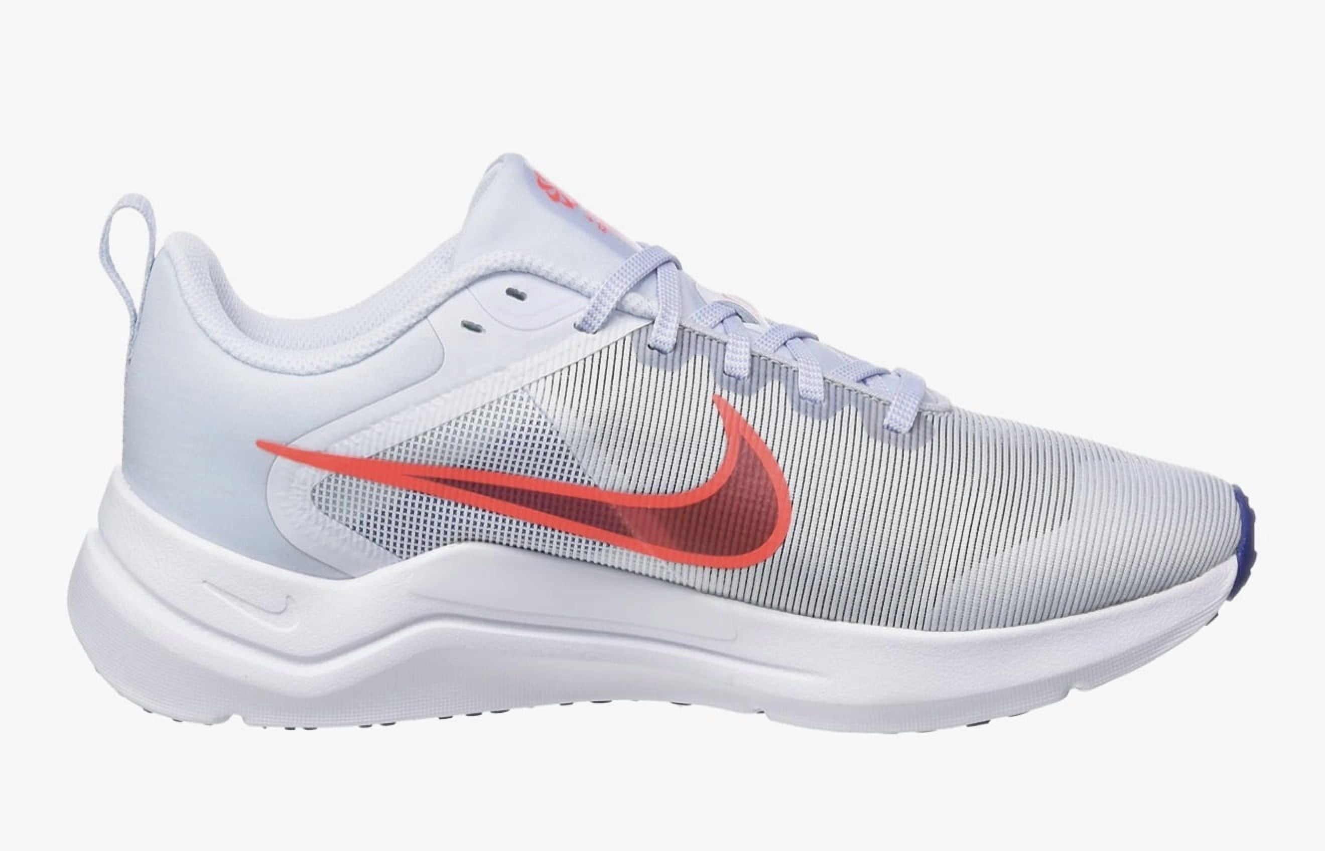 Nike Downshifter 12 Mens Running Trainers DD9293 Sneakers Shoes (UK 9 US 10 EU 44, Football Grey Bright Crimson 006