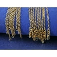 thumbnail image 6 of 10PCS 18KGF Gold Filled Rolo Chain Making Pendant Necklace Accessories Jewelry, 6 of 6