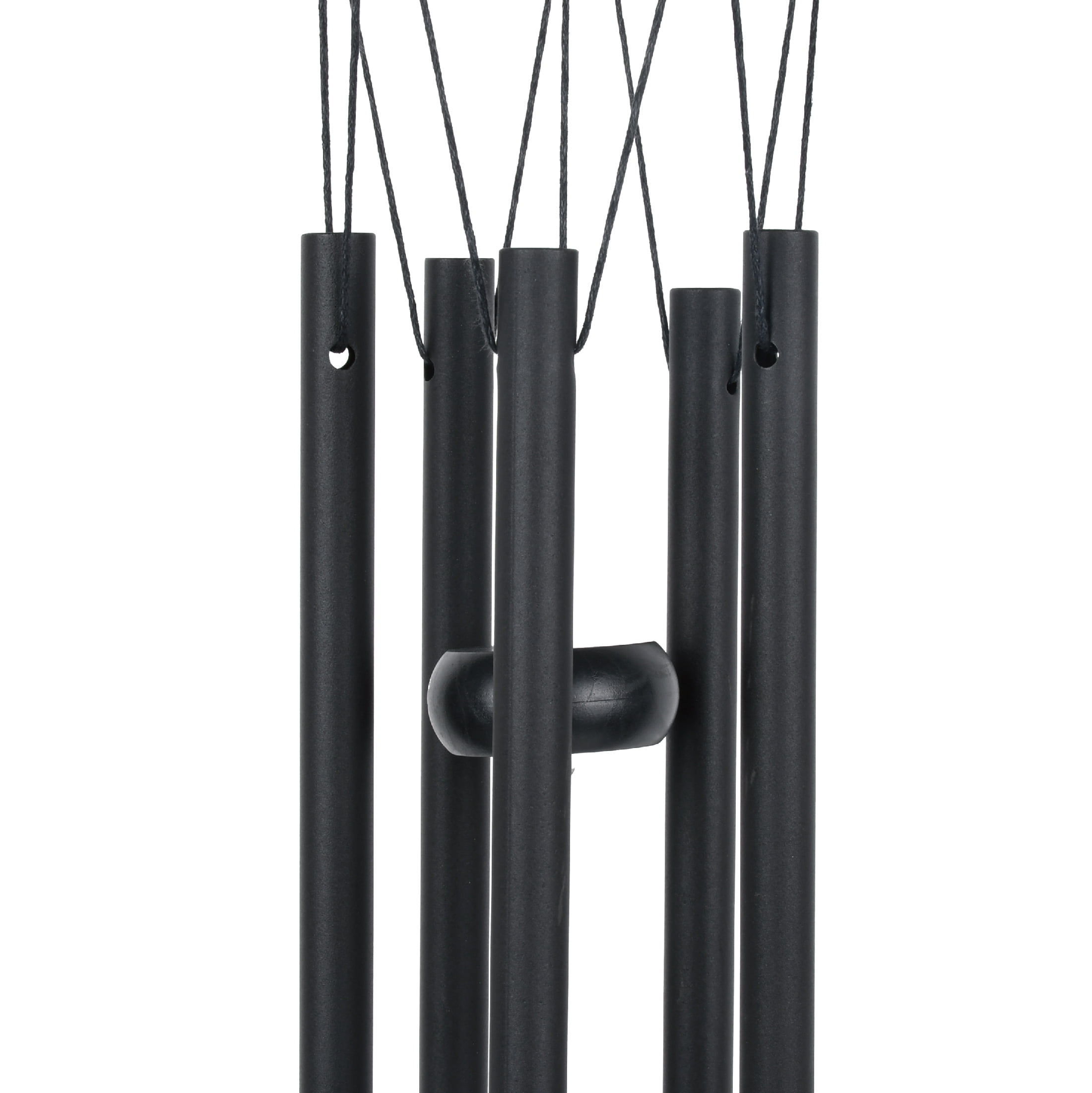 Mainstays Solar-Powered Hummingbird Wind Chime, Black