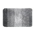thumbnail image 2 of Gray Flocked Bathroom Rug Mat | 50X80Cm Non-Slip Absorbent Microfiber Carpet | Machine Washable Bath Tub & Shower Mat | Kitchen & Living Room Floor Mats | 15.7X31.4 Inch, 2 of 6
