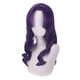 thumbnail image 1 of Peluca para cosplay anime, larga y ondulada, color morado, resistente al calor, 55 cm, 1 of 1