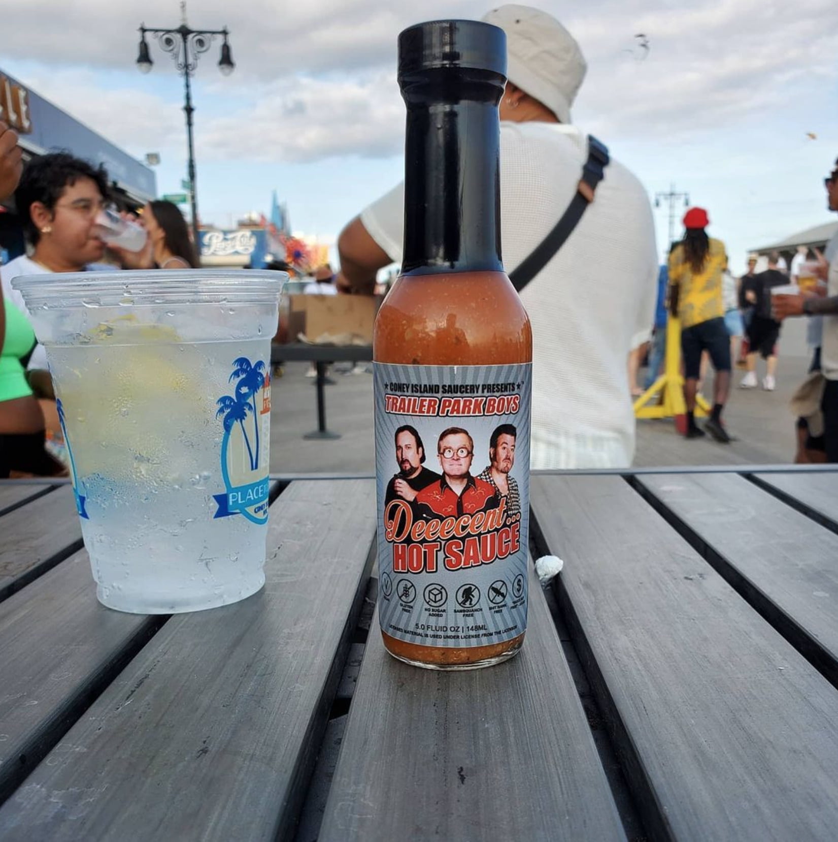 2 pack Trailer Park Boys - Deeecent Hot Sauce 5oz - USA