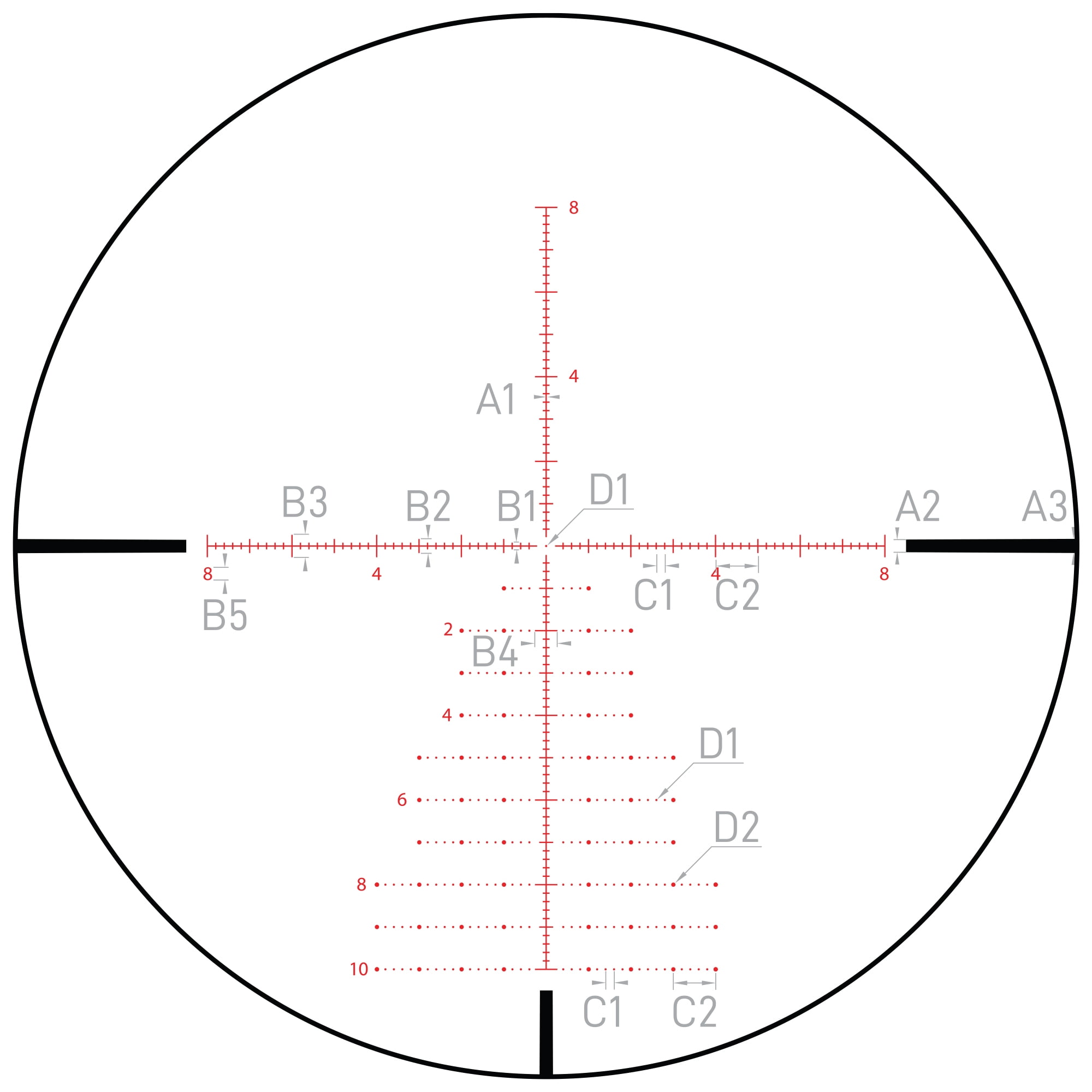 Athlon Optics Ares ETR Riflescope 3-18x 50mm Illuminated APRS6 MIL Reticle Matte Black