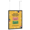 thumbnail image 2 of M&T Displays Best Buy LEDbox LED Light Movie Poster Frame 24x36 Inch Black 1" Aluminum Profile Front Loading Photo Picture Advertisement Sign Holder Mitered Corner Anti Glare Cover, 2 of 8