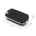 thumbnail image 2 of 3 Boutons BTN Boîtier Porte-Clés à Distance Adapté pour Range Rover LR3 2005 2006 2007 2008 2009, 2 of 7