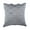Grey & Silver, variant on The HomeCentric Euro Pillow Silver European Pillow Shams Pack of 2 26x26 inch (65x65 cm) Silk Euro Pillow Cases Solid Color Pintucks Textured Striped Modern European Shams Easter - Silver Ocean