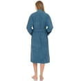 thumbnail image 2 of TowelSelections Womens Robe, Premium Cotton Bathrobe, Spa Terry Cloth Robes for Women X-Large/XX-Large Blue Heaven, 2 of 6