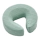 thumbnail image 3 of Cojín de almohada facial ergonómico suave universal para masaje y reposacabezas. Verde, 3 of 9