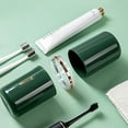 thumbnail image 2 of Travel Toothbrush Cup,Travel Toothbrush Cup Set Toothpaste Travel Container Toothbrush Cup High-Intensity Output, 2 of 2