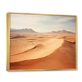 thumbnail image 2 of Designart "Scenic horizon Desert Infinite Horizon III" Landscapes Floater Framed Canvas Art Print, 2 of 7