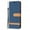 Darkblue, variant on Feishell Case for Samsung Galaxy S24 Cloth Texture Premium PU Leather Simple Wallet Case [Credit Card Slots] [Kickstand] [Magnetic Closure] [Wrist Strap] Shockproof Flip Cover,Blue