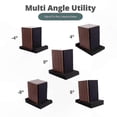 thumbnail image 2 of High-Density Foam Isolation Pads for Studio Speakers, 2-Pack Acoustic Speaker Stands, 2 of 5